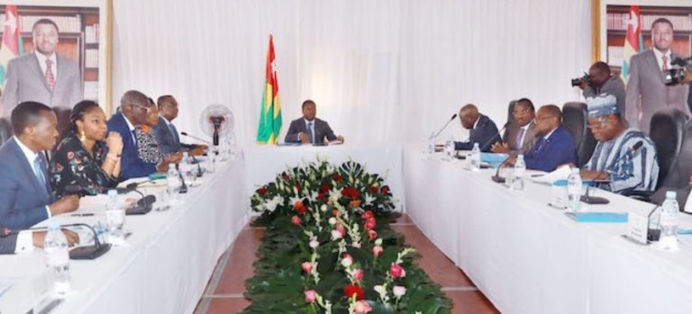 Togo : Les grands sujets du Conseil des ministres de ce mercredi 18 septembre 2019