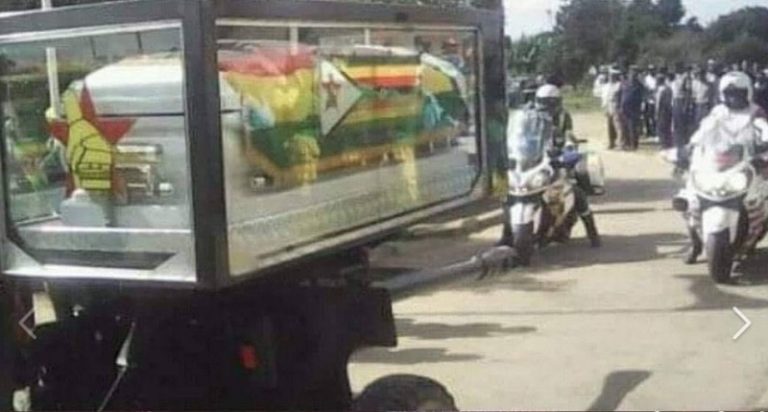 Zimbabwe : la rumeur d’un cercueil ‘climatisé et haut débit’ de 17 milliards FCFA pour enterrer Robert Mugabe est-elle vraie ?