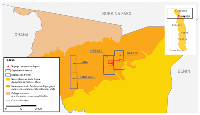 Togo, Exploitation imminente du manganèse : Nayega et le Spectre de la « Malédiction » des mines