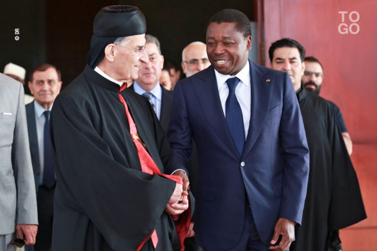 Visite à Lomé du patriarche maronite  Bechara Boutros Rahi