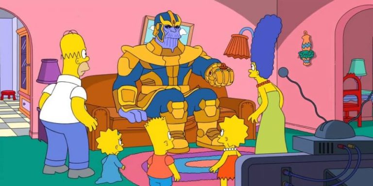Marvel et Thanos feront leur apparition dans la série des Simpson