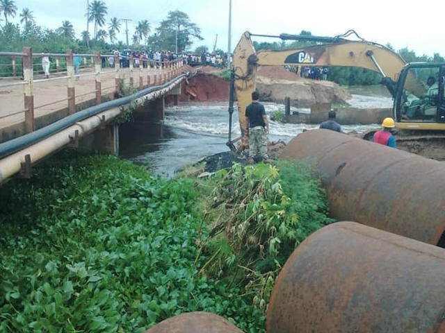 Togo, Aného : Le Pont de Zébé risque de s’effondrer…