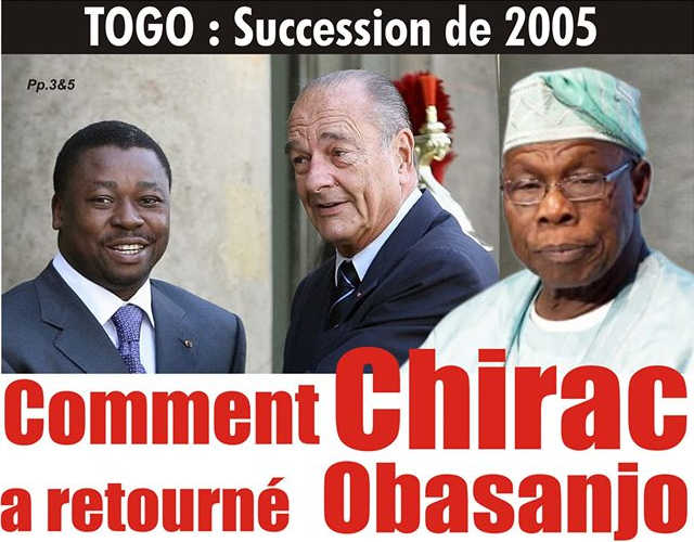 Succession de 2005 au Togo : Comment Jacques Chirac a retourné Olusegun Obasanjo