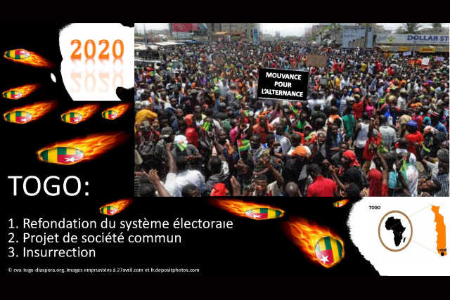 Faire Émerger une Mouvance pour l’Alternance au Togo : Refondation électorale, Projet de société commun et Insurrection !!!