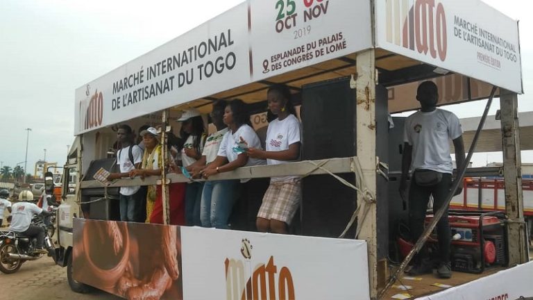 Togo : une grande caravane annonce l’ouverture du 1er Marché international de l’artisanat du Togo (Miato)