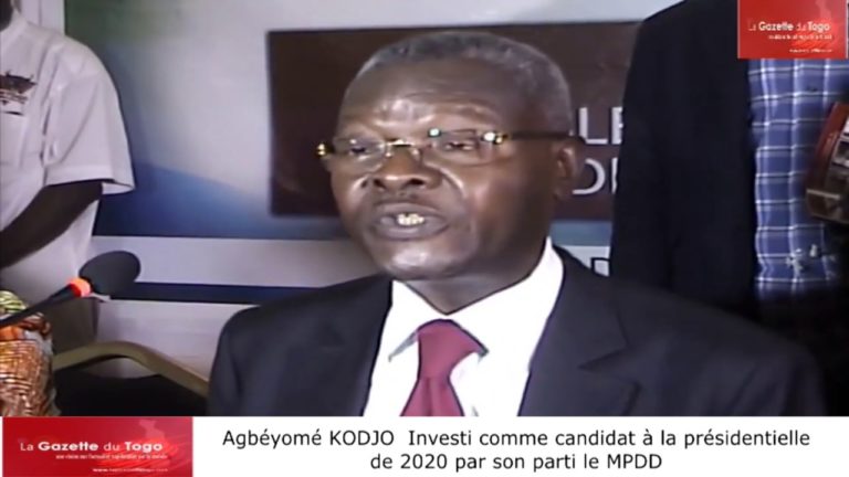 Agbéyomé KODJO  Investi comme candidat à la présidentielle