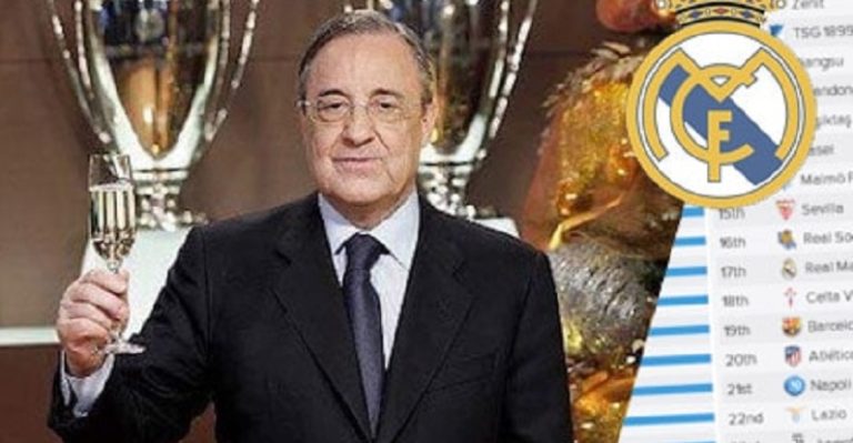 Forbes : Le Real Madrid, club le plus riche du monde en 2019 !