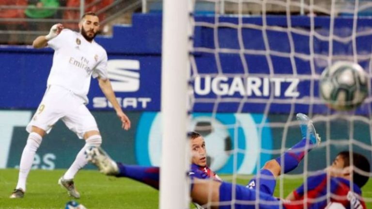 Liga : Karim Benzema et le Real Madrid s’amusent à Eibar