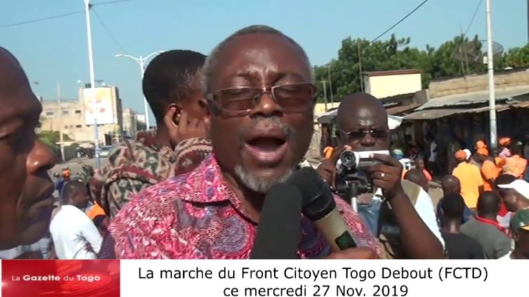 Meeting du Front Citoyen Togo Debout FCTD ce Mercredi 27 Nov 2019