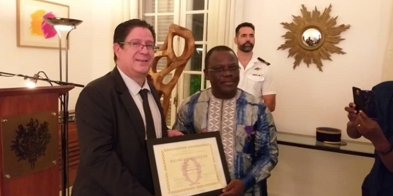 Togo / Village du Bénin : Martin Gbenouga fait chevalier dans l’ordre des Palmes académiques