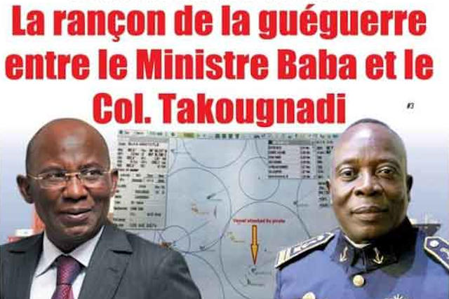 Togo, Piraterie maritime : La Rançon de la Guéguerre entre le ministre Baba et le préfet col. Takougnadi