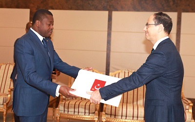 Faure Gnassingbé a reçu les lettres de créance de 6 nouveaux ambassadeurs