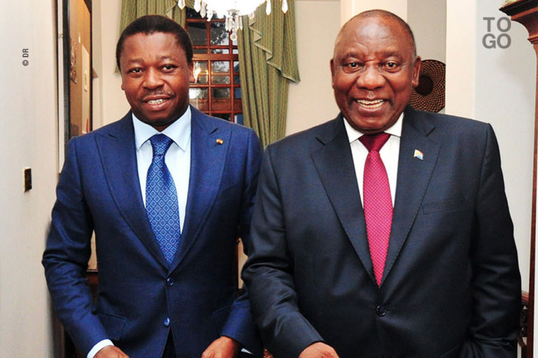 Ramaphosa attendu jeudi à Lomé