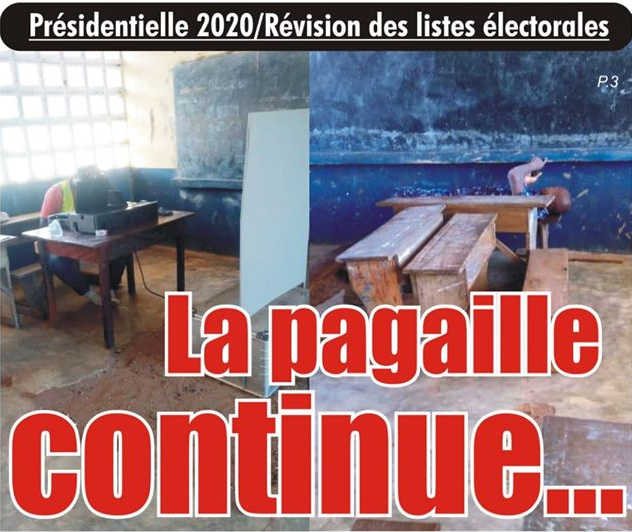 Togo, Présidentielle 2020 : Révision des listes électorales, la Pagaille du régime Faure/RPT-UNIR Continue…