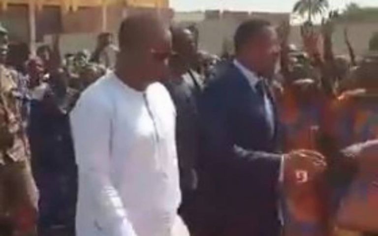 Le nouveau président  de  la  Guinée Bissau, Umaro Sissoco chez Faure Gnassingbé ce jeudi