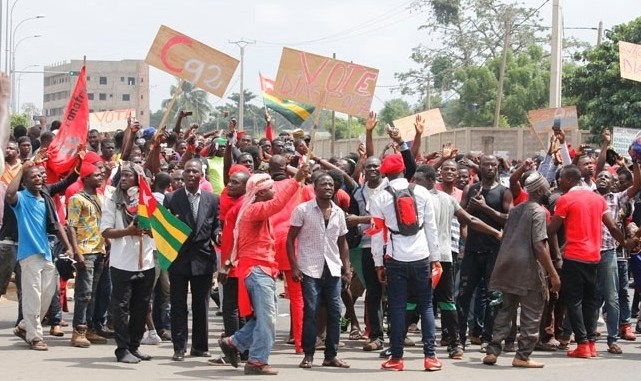 Scrutin du 22 février : des manifestations de 3 jours annoncées à Lomé