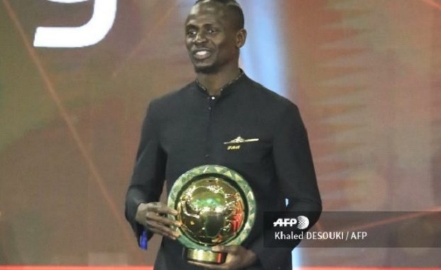 Foot: Sadio Mané meilleur joueur africain de 2019