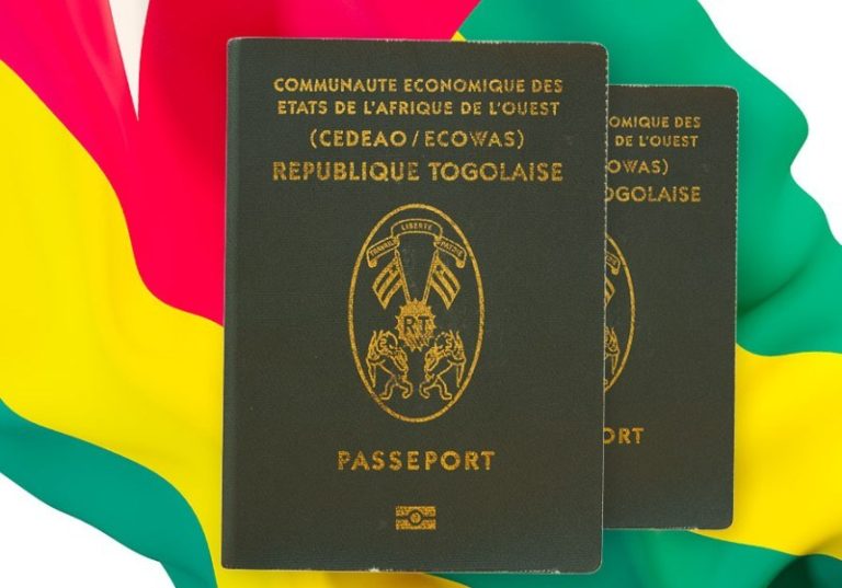 Le passeport togolais permet d’accéder à 55 pays  dans  le monde sans visa  en 2020