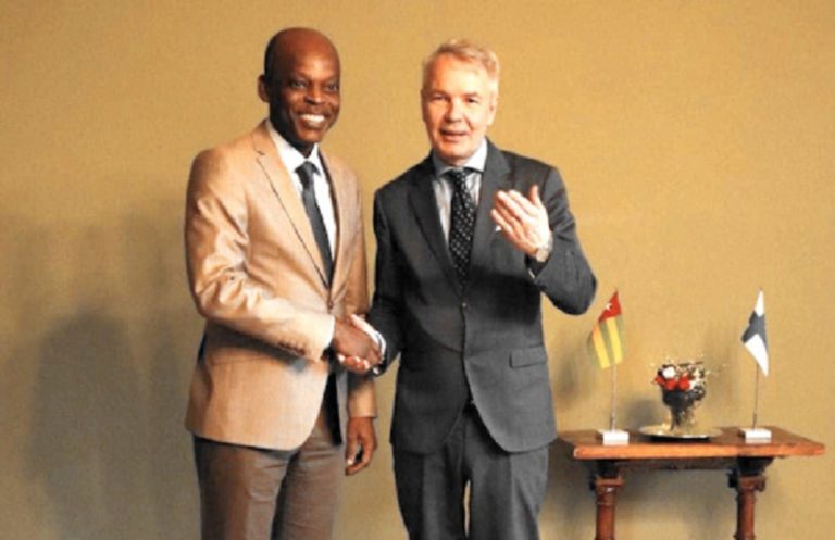 Le Togo et la Finlande renforcent leurs relations bilatérales