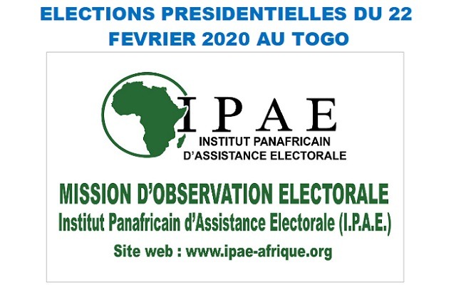 Election présidentielle du 22 février au Togo: l’Institut Panafricain d’Assistance Electorale (I.P.A.E) est attendue au Togo