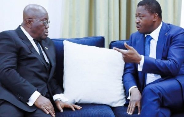 Soutien à un candidat: une mission secrète de Akufo Addo au Togo crée la zizanie
