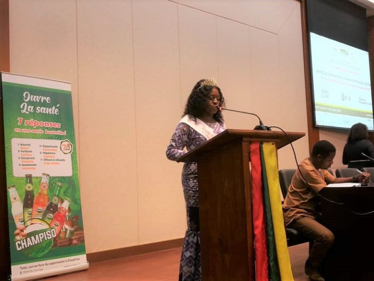 Togo : « Les jeunes doivent changer de mentalité et investir pour leur futur sans attendre le gouvernement », Marie-Reine Bassaley, JFL 2019