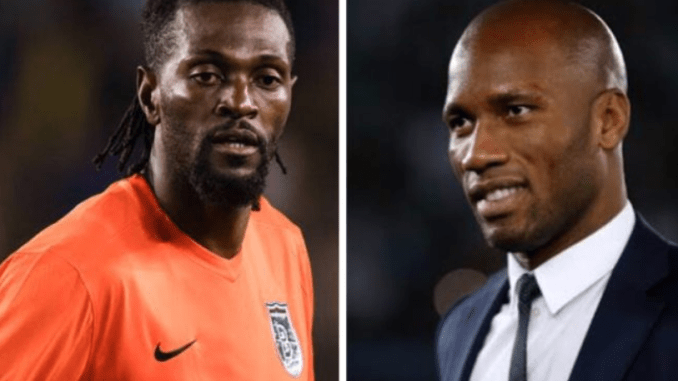 FIF: Adébayor ne veut pas soutenir Didier Drogba