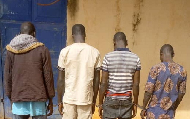 Togo – Insécurité : 04 présumés braqueurs dans les mailles de la gendarmerie