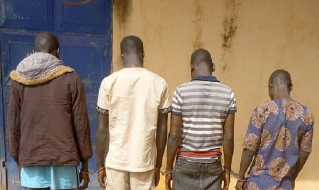 Togo: 04 présumés braqueurs dans les mailles de la gendarmerie