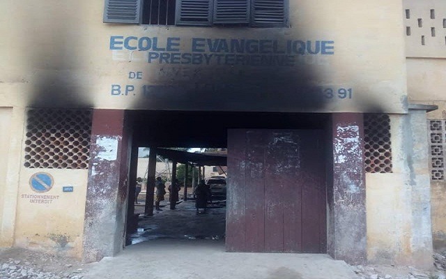Togo – Un incendie ravage une partie de l’école primaire presbytérienne de Nyékonakpoè