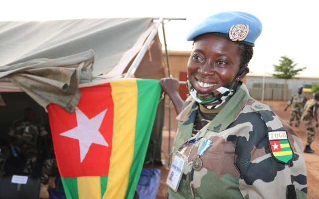 Togo – Dambroun N’Ponisson, cette femme togolaise Sergent en mission au Mali