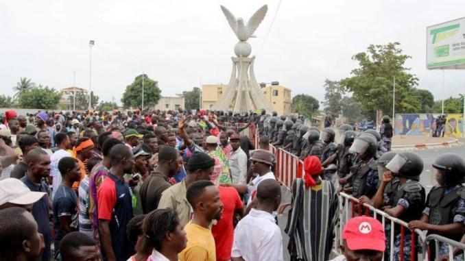 Au Togo, les contestations politiques…  La République Cimetière.