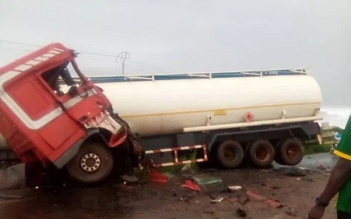 Togo – Accident sur la Nationale n˚1 : Deux poids lourds sont entrés en collision