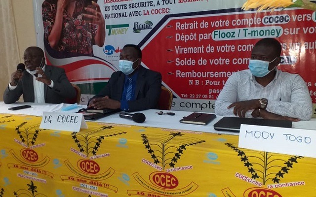 Togo – Digitalisation : La COCEC dote ses clients de porte-monnaie électronique