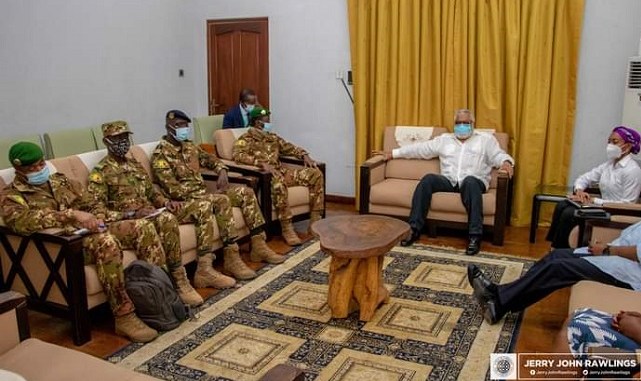 Mali: voici pourquoi J.J. Rawlings a reçu les dirigeants de la junte militaire