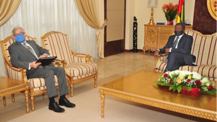 Le Togo accrédite trois nouveaux ambassadeurs européens