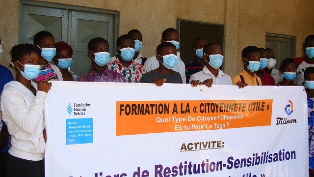 Togo – De jeunes volontaires promeuvent la « citoyenneté utile » à Agbodrafo