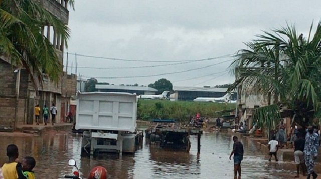 Togo: quand la pluie met à nu l’aéroport international Gnassingbé Eyadema