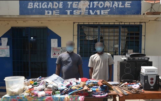 Togo – La gendarmerie de Tsévié arrête deux voleurs présumés