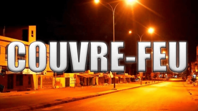 Dernière minute: encore un couvre-feu annoncé à Lomé et Kara