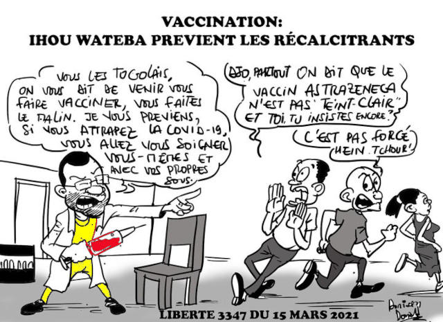 ihou wateba menace vaccin togo