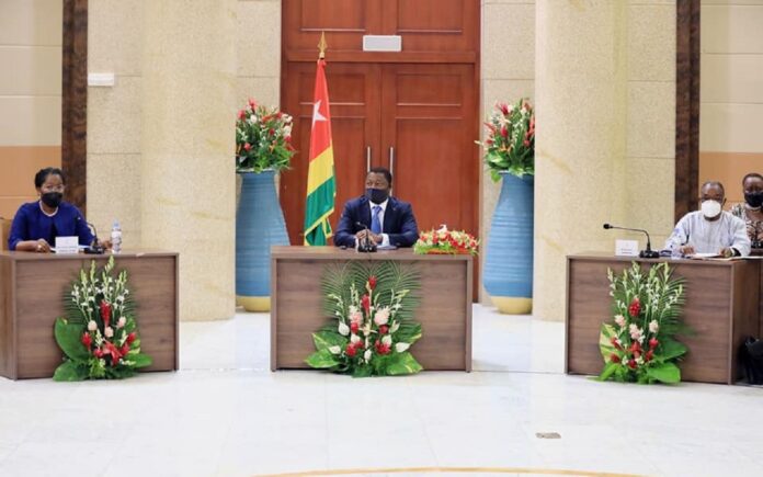 Togo- Faure Gnassingbé en conseil des ministres ce mercredi matin