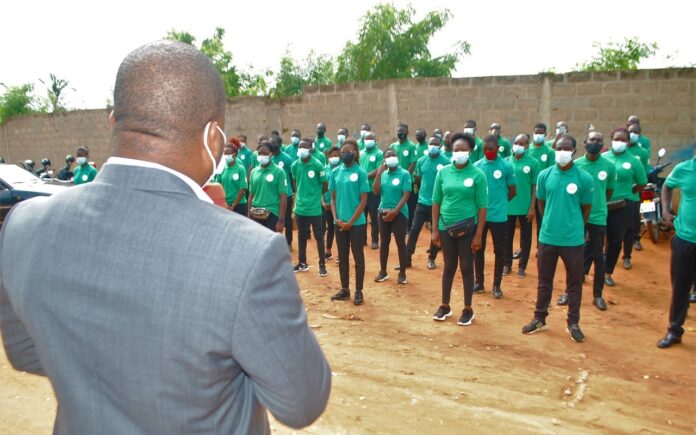 Togo-Covid-19 et fête des travailleurs : Akoété Adanbounou veut empêcher une flambée dans Agoè Nyivé 1