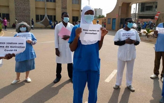 Togo-Covid-19 : Des agents de santé réclament leur prime