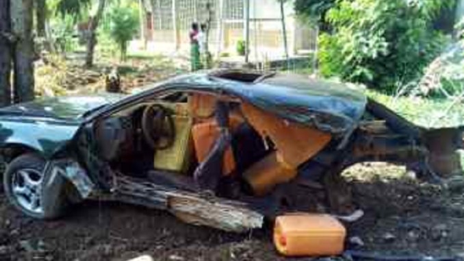 Tragédie: accident d’un présumé trafiquant de carburant frelaté à Kétao