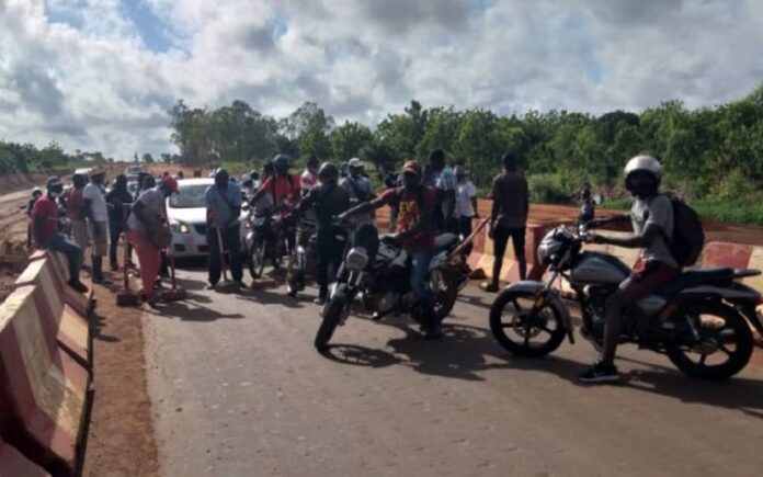 Togo-National N°5 : Des usagers protestent contre le paiement des péages