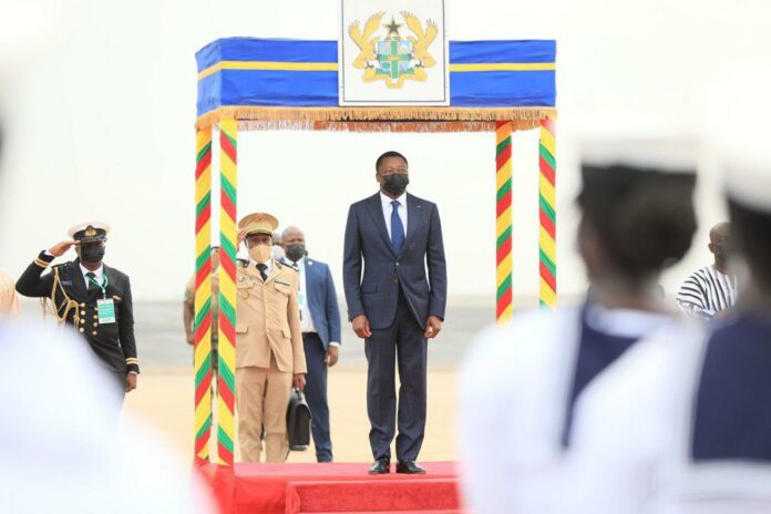 Togo-Faure Gnassingbé à Accra pour un sommet de la CEDEAO