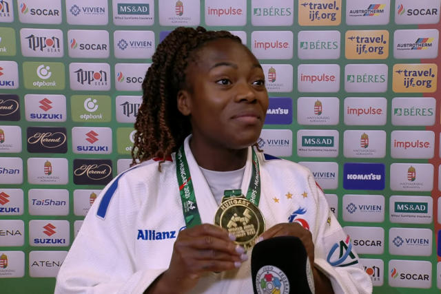Judo : La Franco-togolaise Clarisse Agbegnenou,  championne du monde pour la 5e fois.