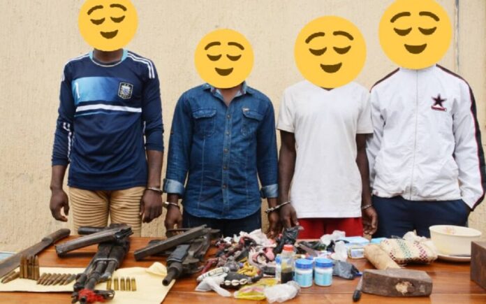 Togo-La gendarmerie met la main sur 4 présumés braqueurs