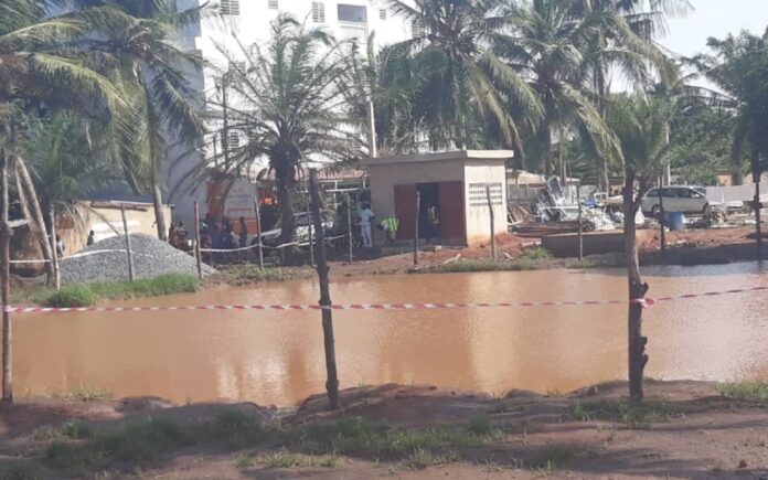 Togo-Un homme retrouvé mort dans un bassin de rétention en construction
